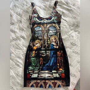Black Milk Cathedral Mini Bodycon Dress- XS